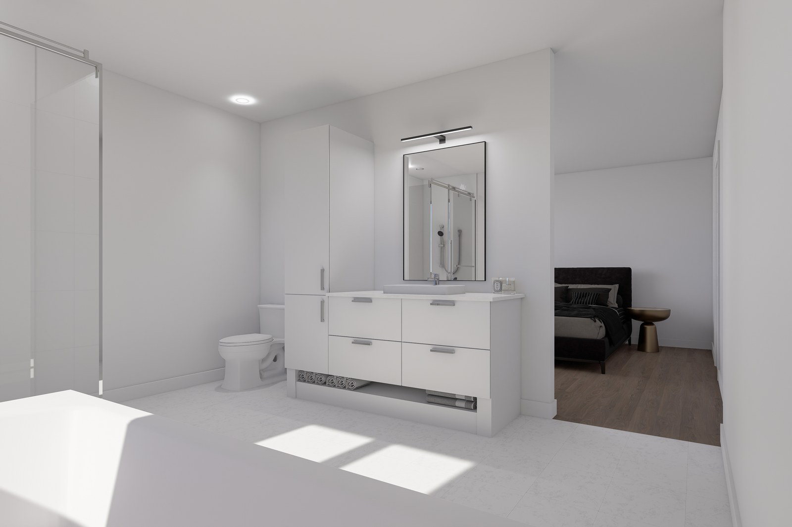 Style Scandinave : salle de bain