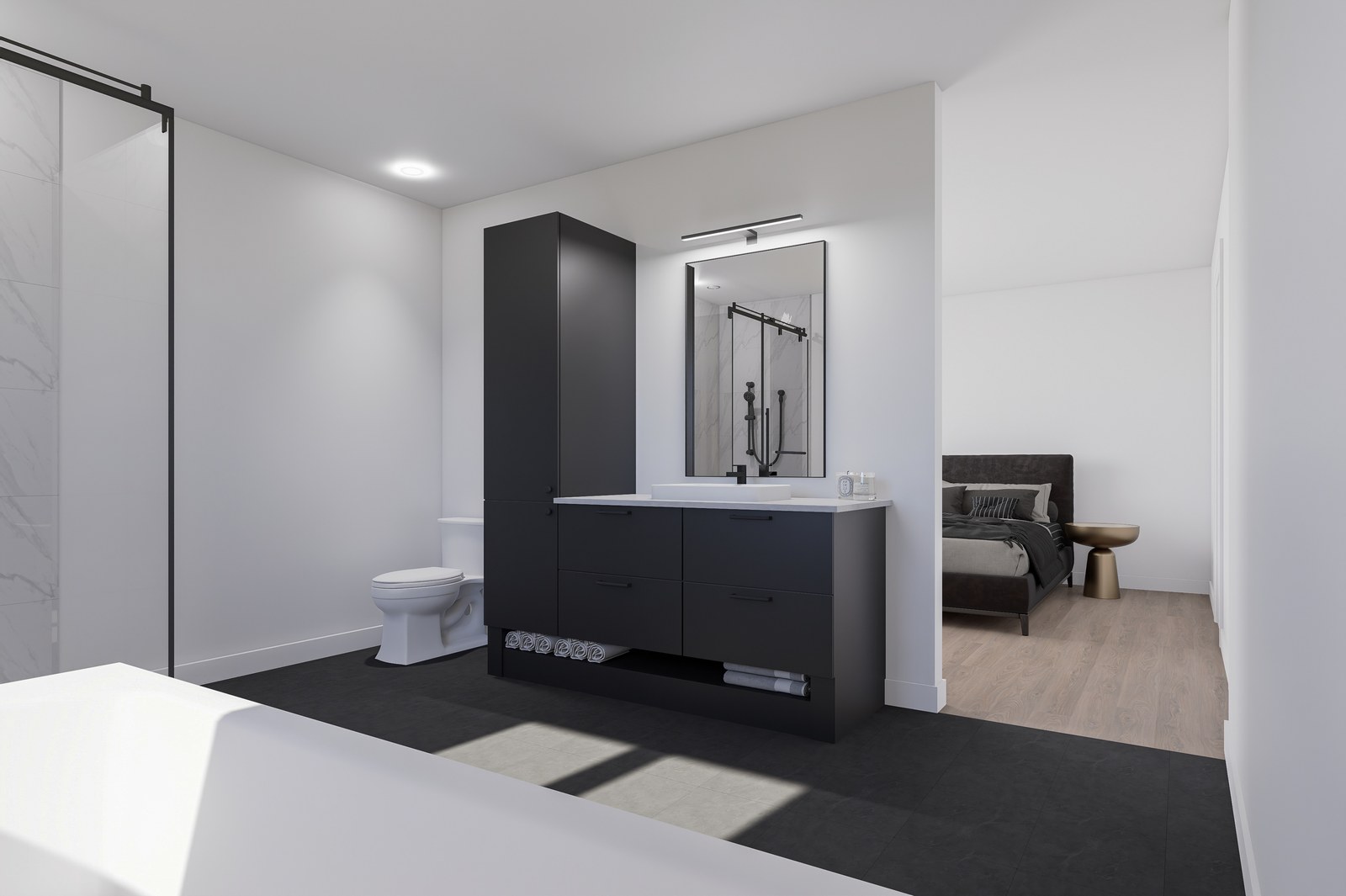 Style Scandinave : salle de bain